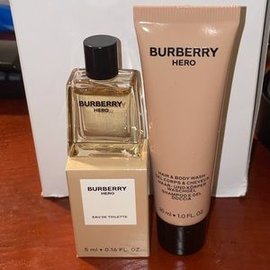 Mini Burberry Hero samples